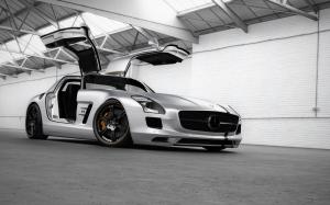 Mercedes-Benz SLS AMG Silver Wing by Wheelsandmore '2012